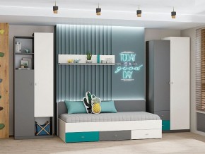 Детская Клео графит, миндаль, океан в Кушве - kushva.magazin-mebel74.ru | фото