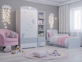 Детская Лилу Слоники со стеллажом в Кушве - kushva.magazin-mebel74.ru | фото